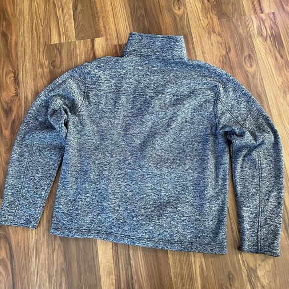 NWOT J. Crew New York Authentic Fleece Full Zip Up Jacket Men’s Medium Blue - Picture 8 of 8